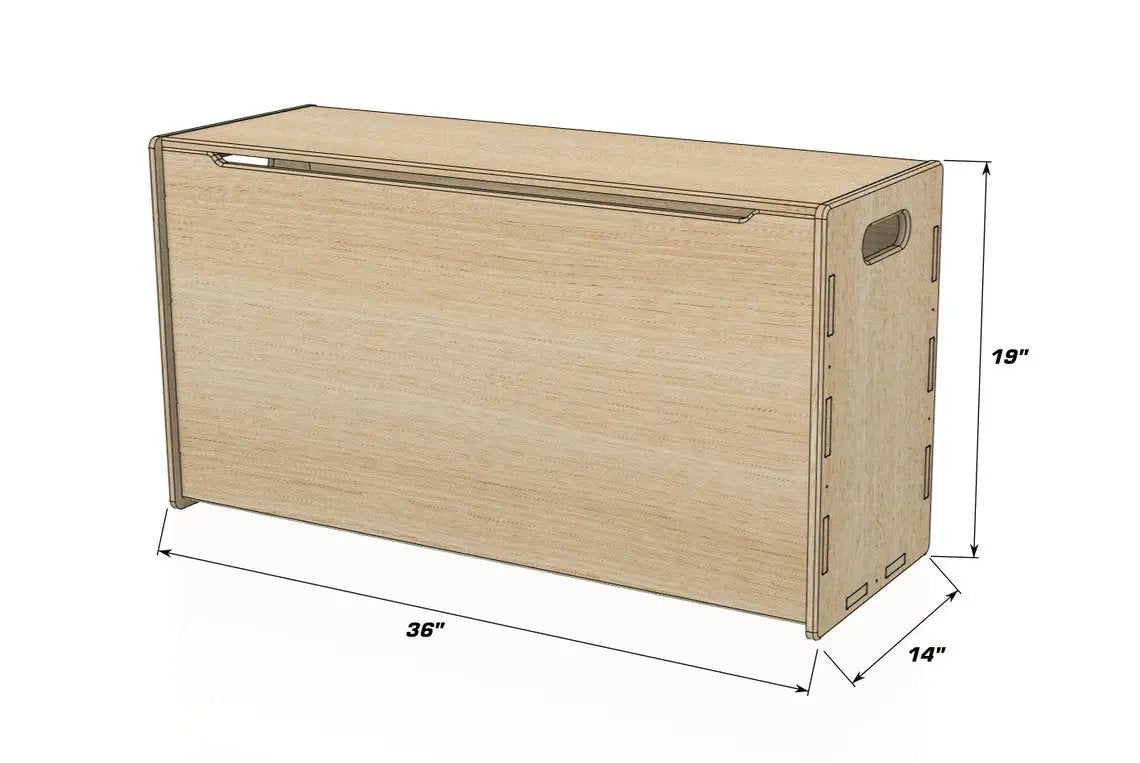 CHANDLER- Toddler Bench by Bush Acres