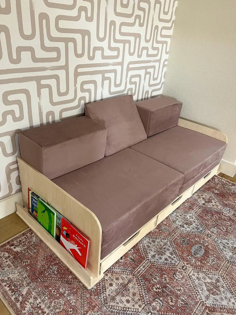 RONAN- Play Cushion Couch by Bush Acres