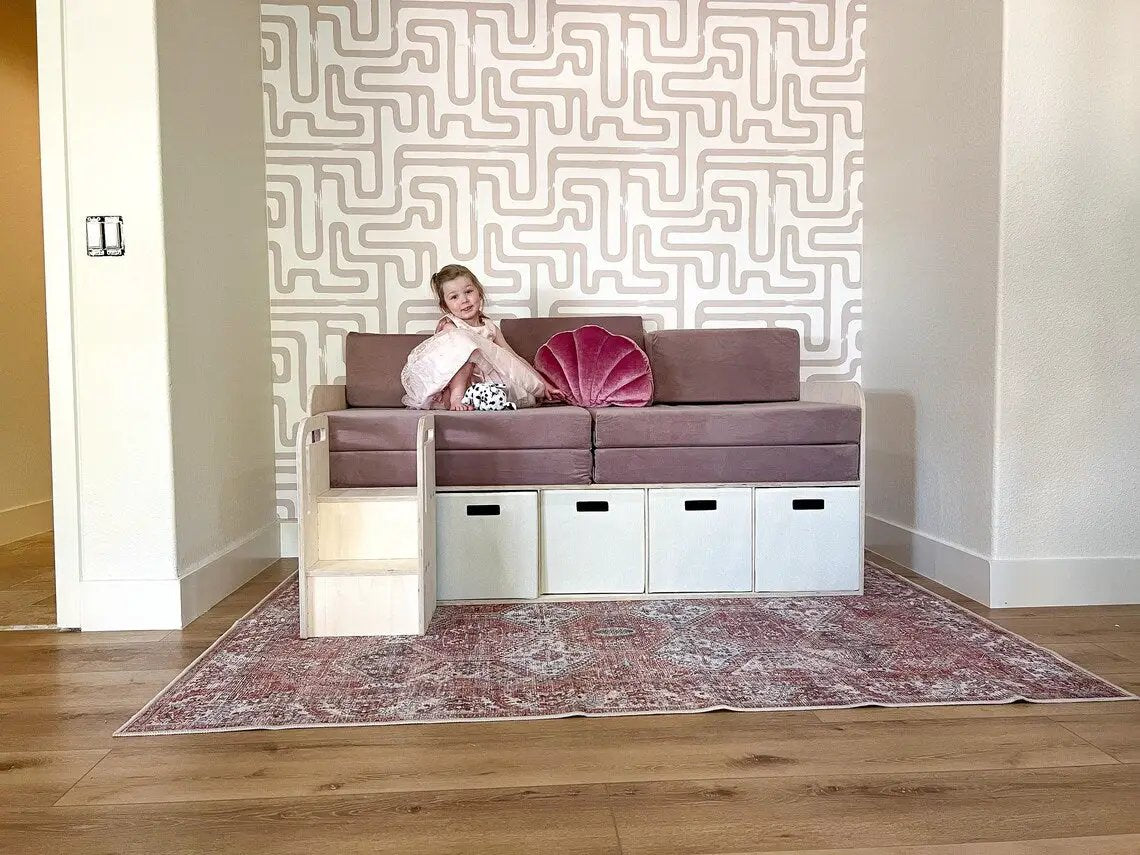 LAYLA- Play Cushion Couch by Bush Acres