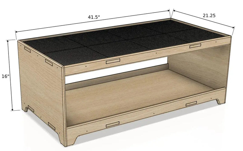 JACKIE- Building Block Table by Bush Acres
