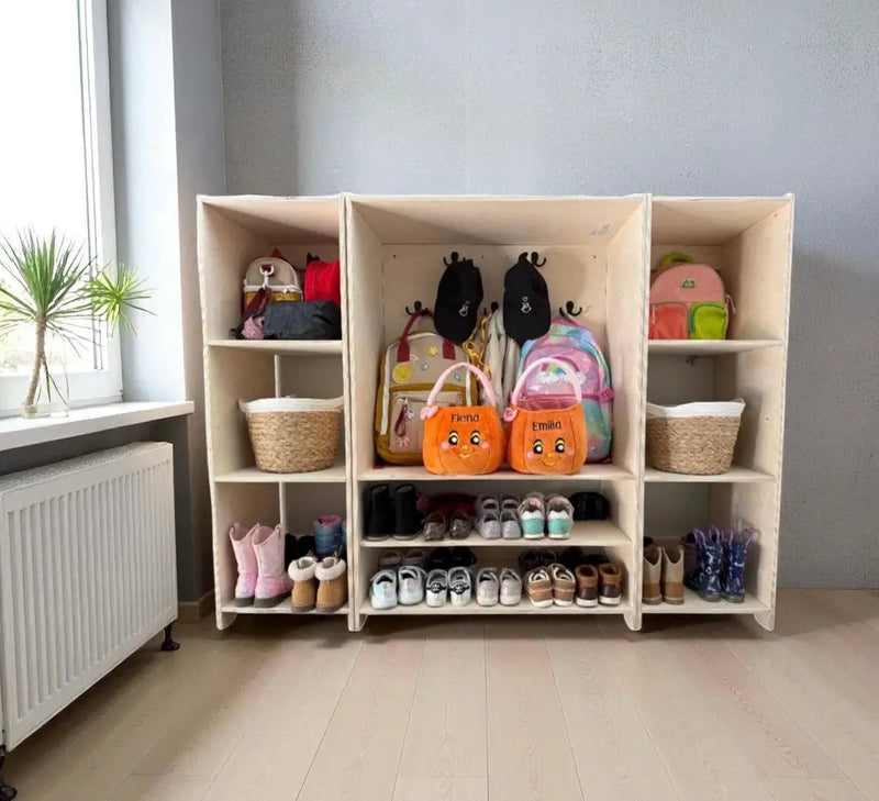 HARPER V3- Toddler Wardrobe + Classroom Cubbies by Bush Acres