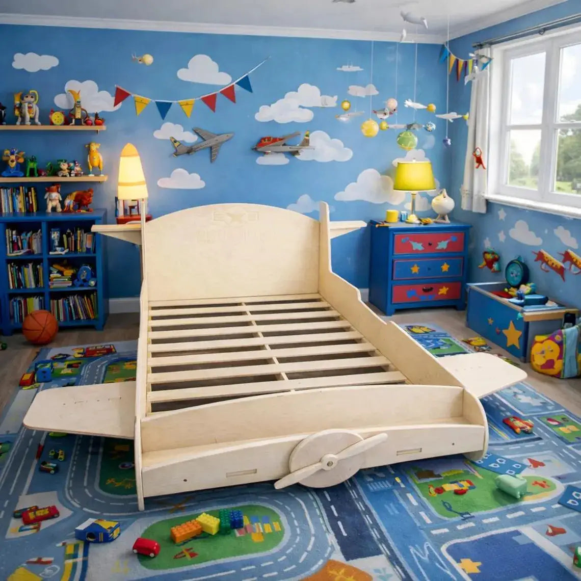 MAVERICK- Airplane Bed by Bush Acres