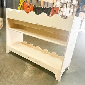 DARLA V2- Wave Design Bookshelf by Bush Acres