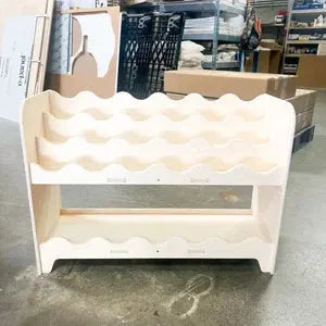 DARLA V2- Wave Design Bookshelf by Bush Acres