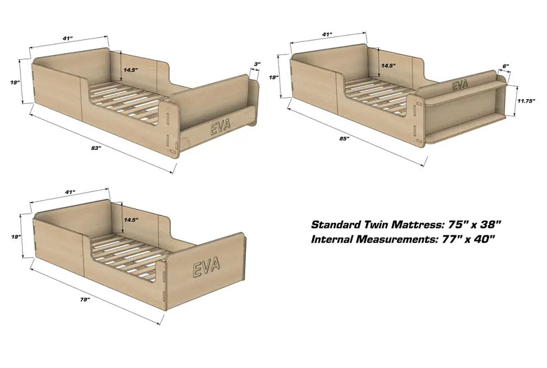 EVA- Floor Bed by Bush Acres