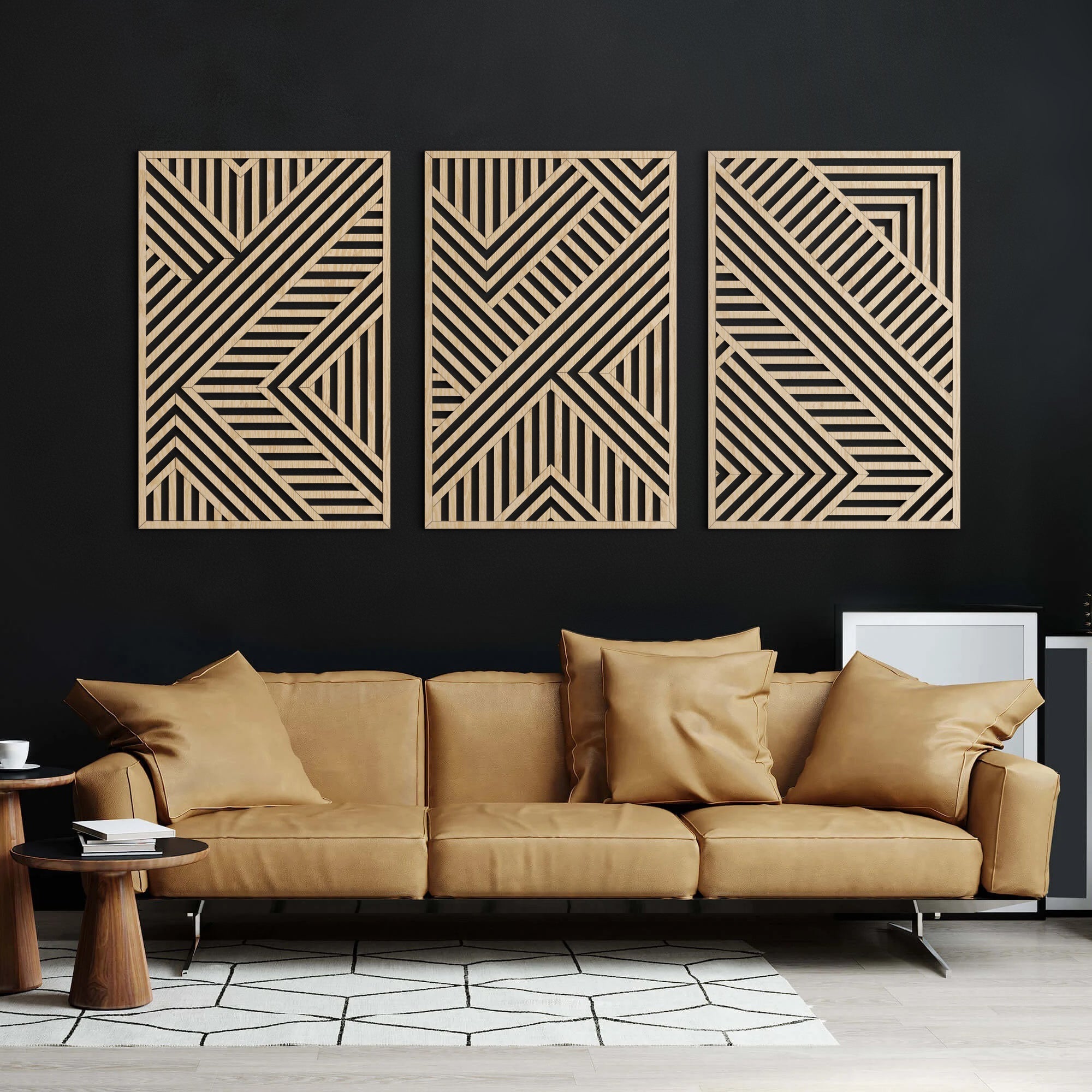 Geometric TrioSet 01 - wall decor by VARBROS