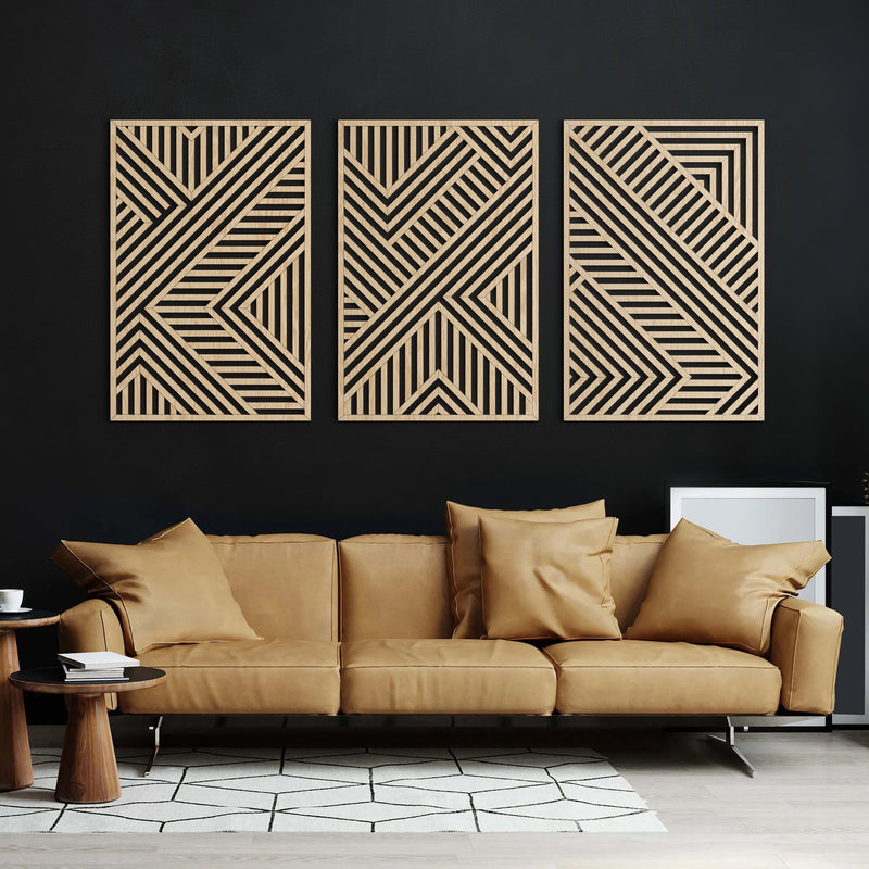 Geometric TrioSet 01 - wall decor by VARBROS