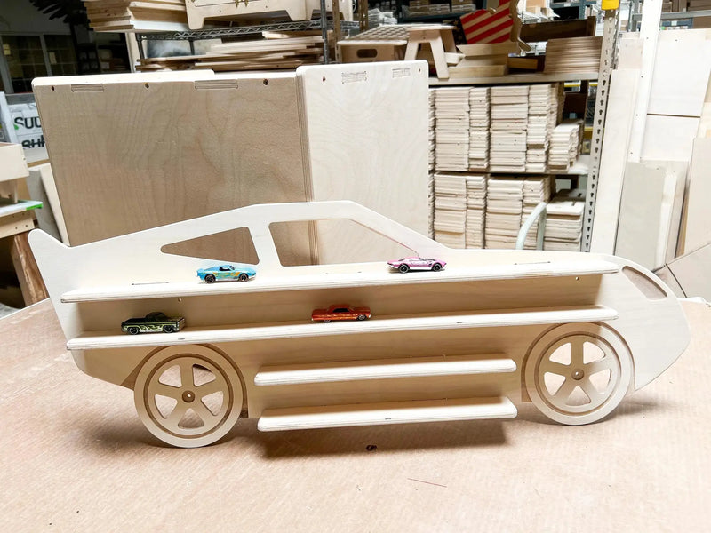 SPEEDSTAR- Race Car Toy Car Storage by Bush Acres