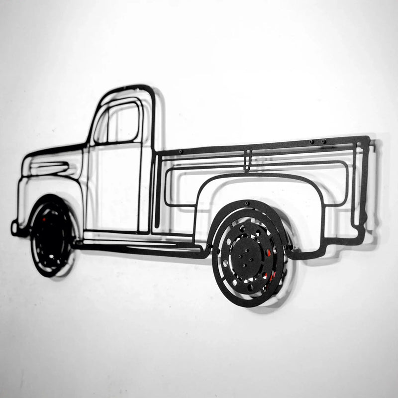 Custom Car Metal Wall Art with Spinning Wheels, Personalized Car Design, Custom Auto Gift for Men, Garage Decor, Your Car Line Art-KAFMEKA048 by Enova Art