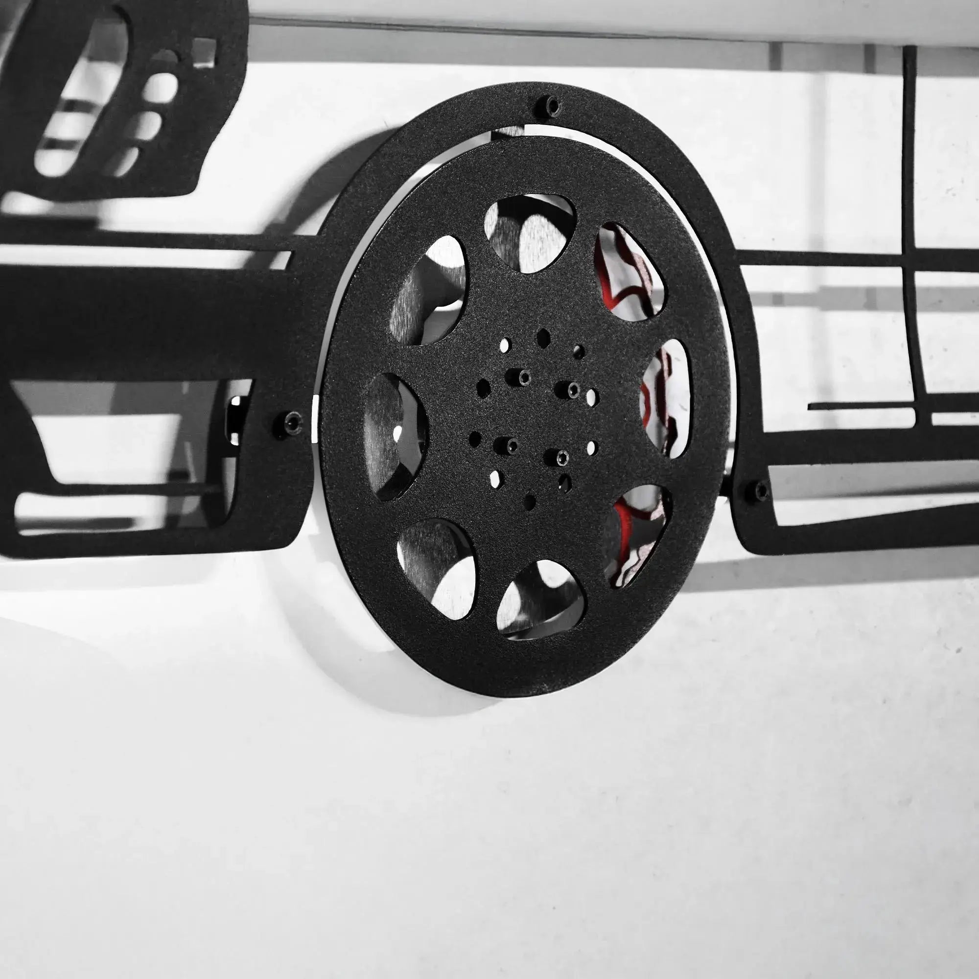 Custom Car Metal Wall Art with Spinning Wheels, Personalized Car Design, Custom Auto Gift for Men, Garage Decor, Your Car Line Art-KAFMEKA048 by Enova Art