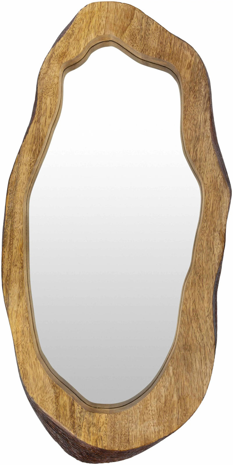 Ilaya Wood Mirror by Boutique Rugs