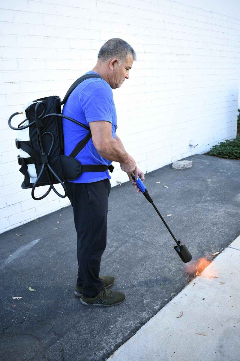 Flame King Propane Tank Backpack Carrier for 5lb or 10lb Cylinder For Weed Burner Torch by Flame King Products