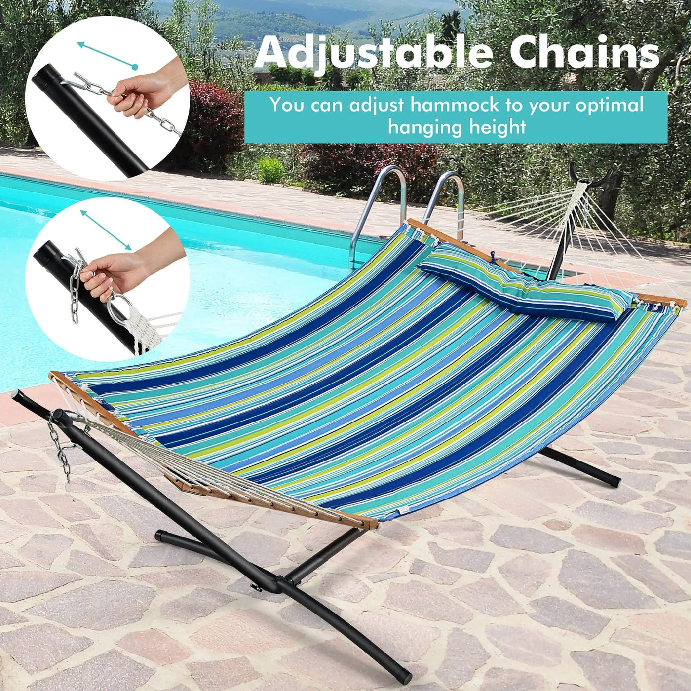 Patio Hammock Foldable by DirectDeals