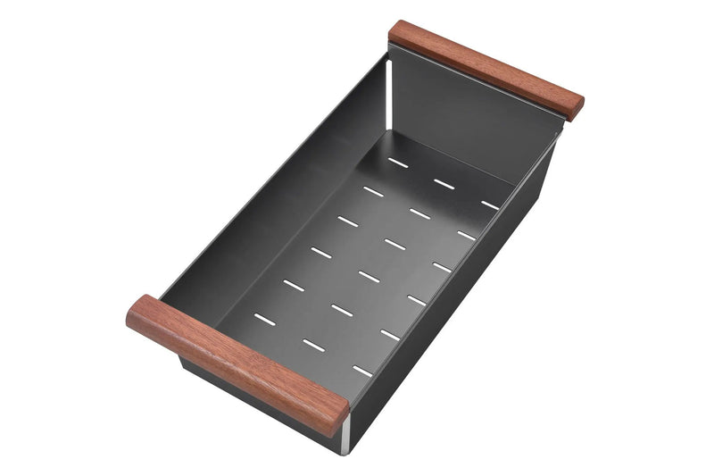 Zeek 32" Workstation Single Bowl Gunmetal Matte Black Undermount / Drop-In Kitchen Sink With Accessories PVD Nano Tech Coating ENZO ZW-B329 by ZEEK