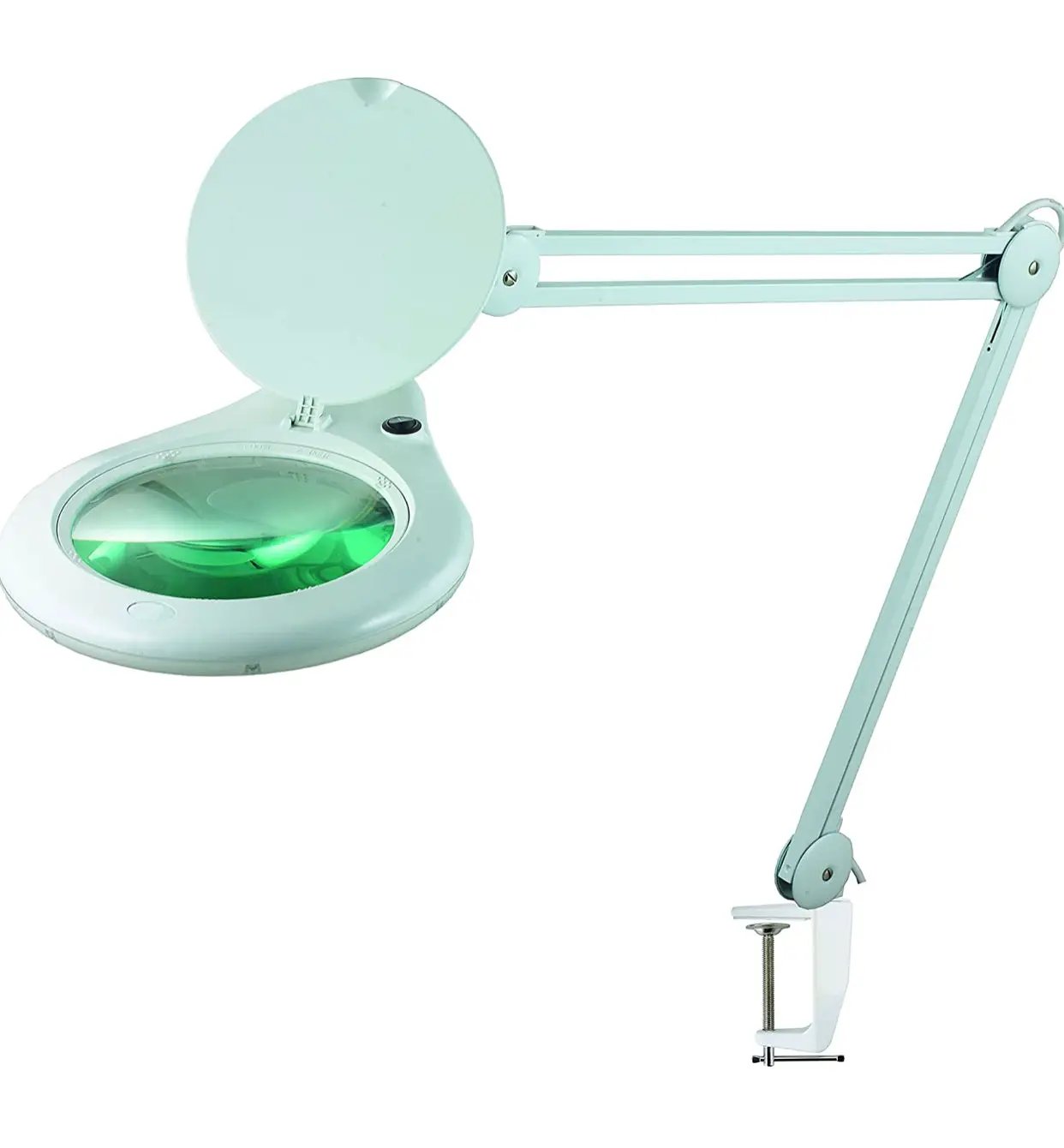 5X PRO XL Magnifying Desk Clamp Lamp – With Bright LED Light by Outdoor Solar Outlet