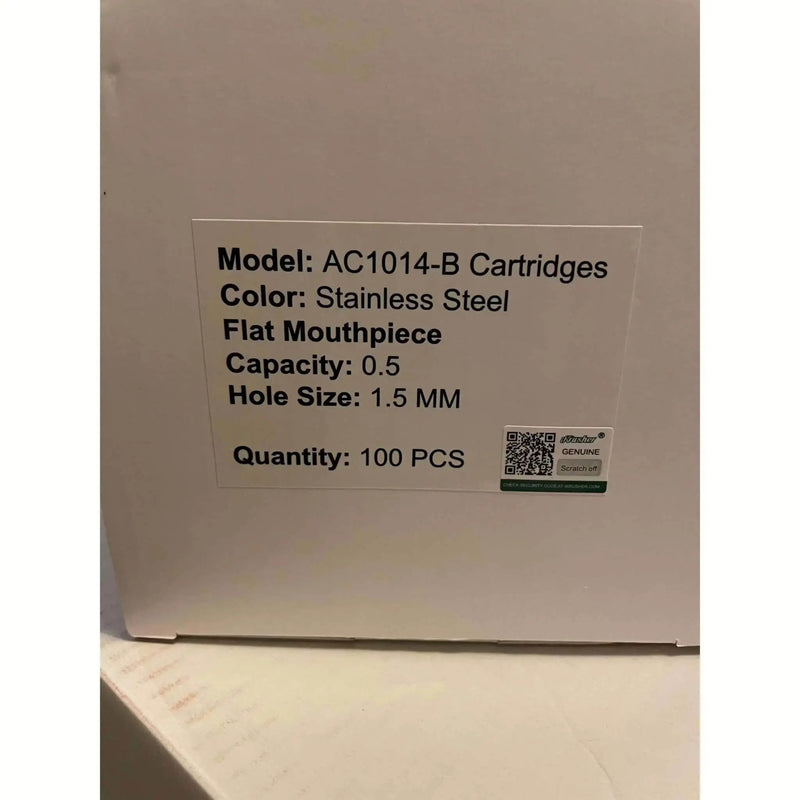 510 Empty Cartridges 1 box of 100 cartridges by Selzalot