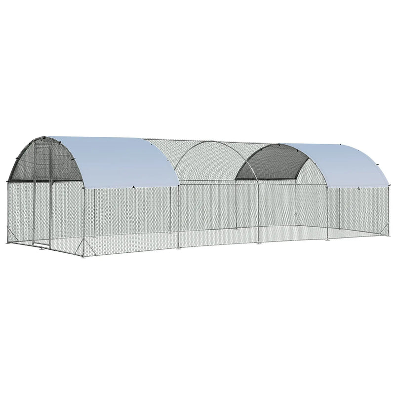 Large Metal Chicken Coop with Cover by DirectDeals