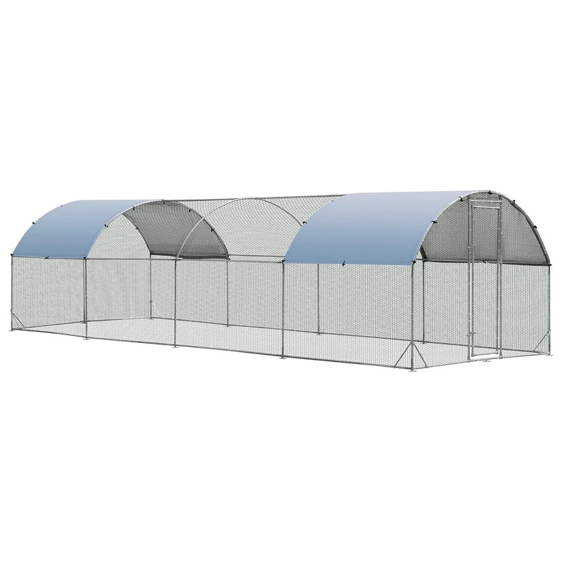 Large Metal Chicken Coop with Cover by DirectDeals