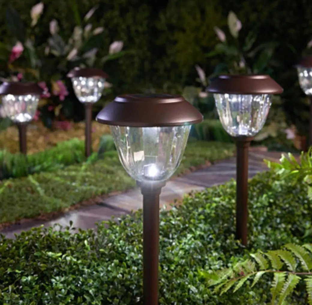 Energizer 10 Pack Solar Pathway LED Lights Outdoor-15 Lumen by Outdoor Solar Outlet