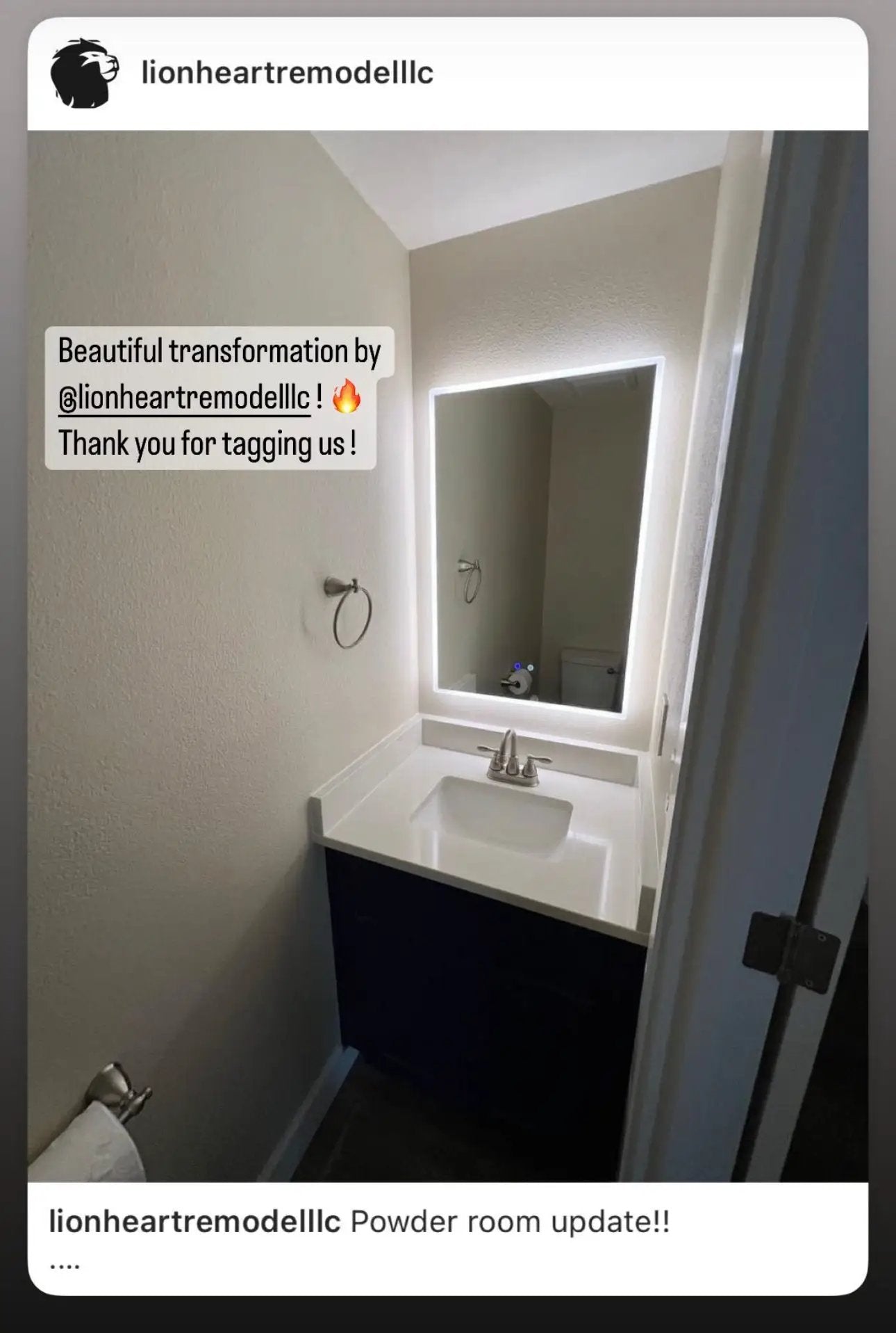 Zeek 24"x36" Backlit LED Rectangular Bathroom Wall Mirror MA2436 by ZEEK