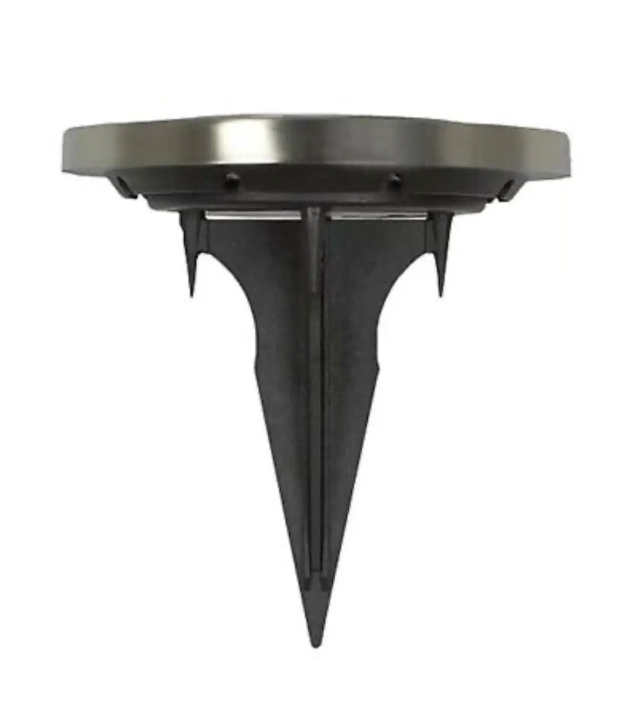 Berkley Jensen 6-Lumen Solar Disk Mark Lights, 6 pk. - Stainless Steel by Outdoor Solar Outlet