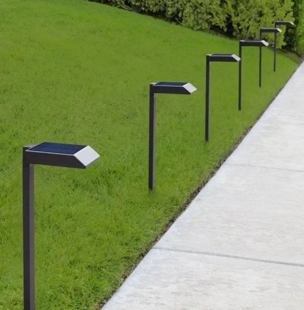 SmartYard Solar LED Pathway Lights 30 Lumen Modern Down Light , 6-Pack by Outdoor Solar Outlet