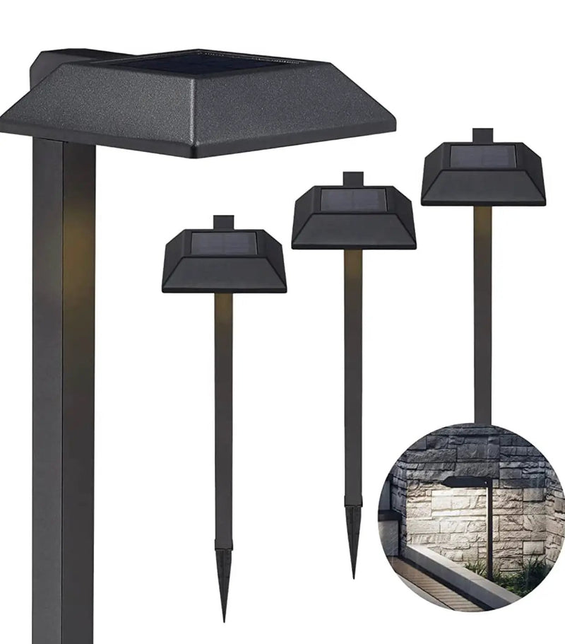 SmartYard Solar LED Pathway Lights 30 Lumen Modern Down Light , 6-Pack by Outdoor Solar Outlet