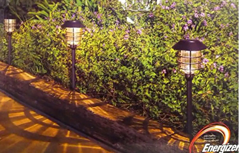 Smartyard Solar LED Large Pathway Lights Oil Rubbed Bronze 8-Pk by Outdoor Solar Outlet