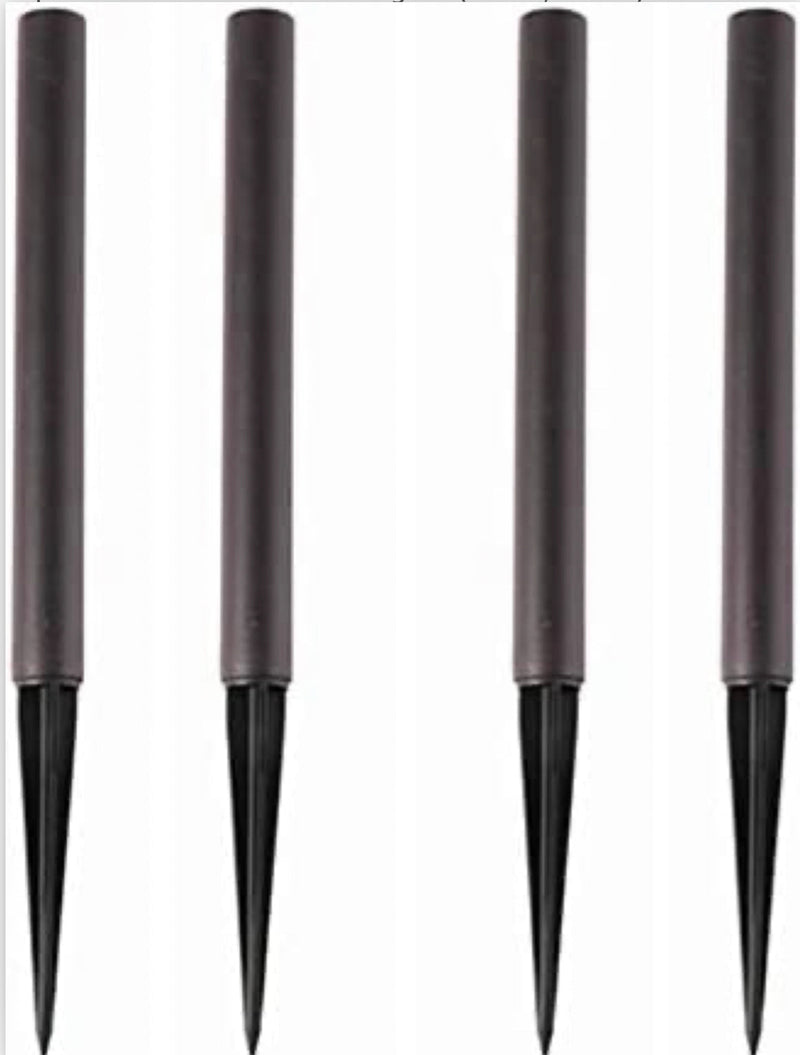 Replacement Stakes for Solar Lights Stainless Steel ( 4 Pack ) by Outdoor Solar Outlet