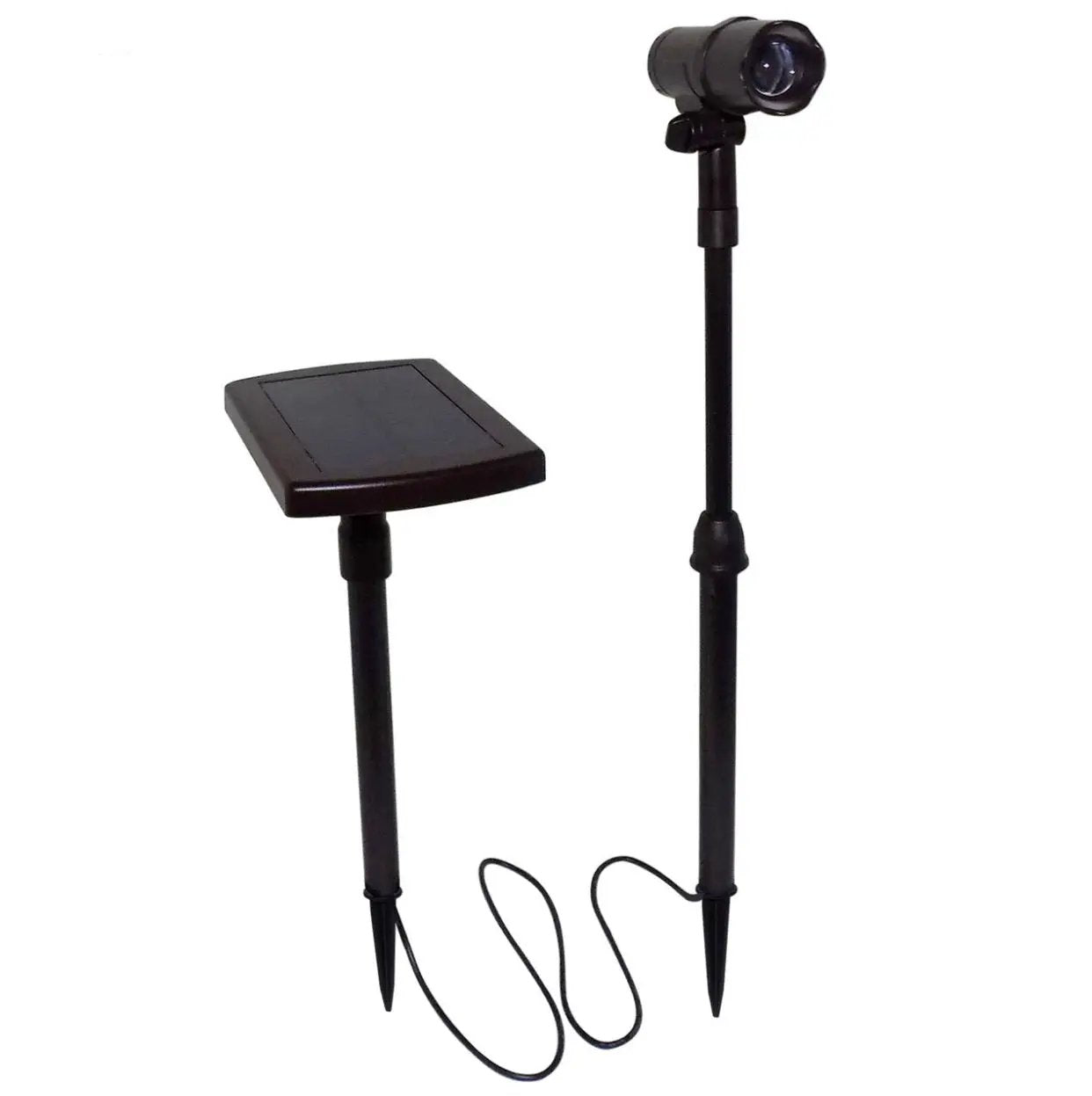 Energizer 100 Lumen Solar LED Spot/Flood Light with Pole (2 Piece) by Outdoor Solar Outlet
