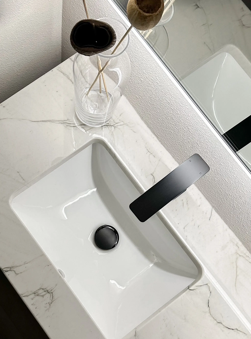Zeek ZP-1611 Small Rectangular U/M Bathroom Sink 16 x 11 Inch by ZEEK