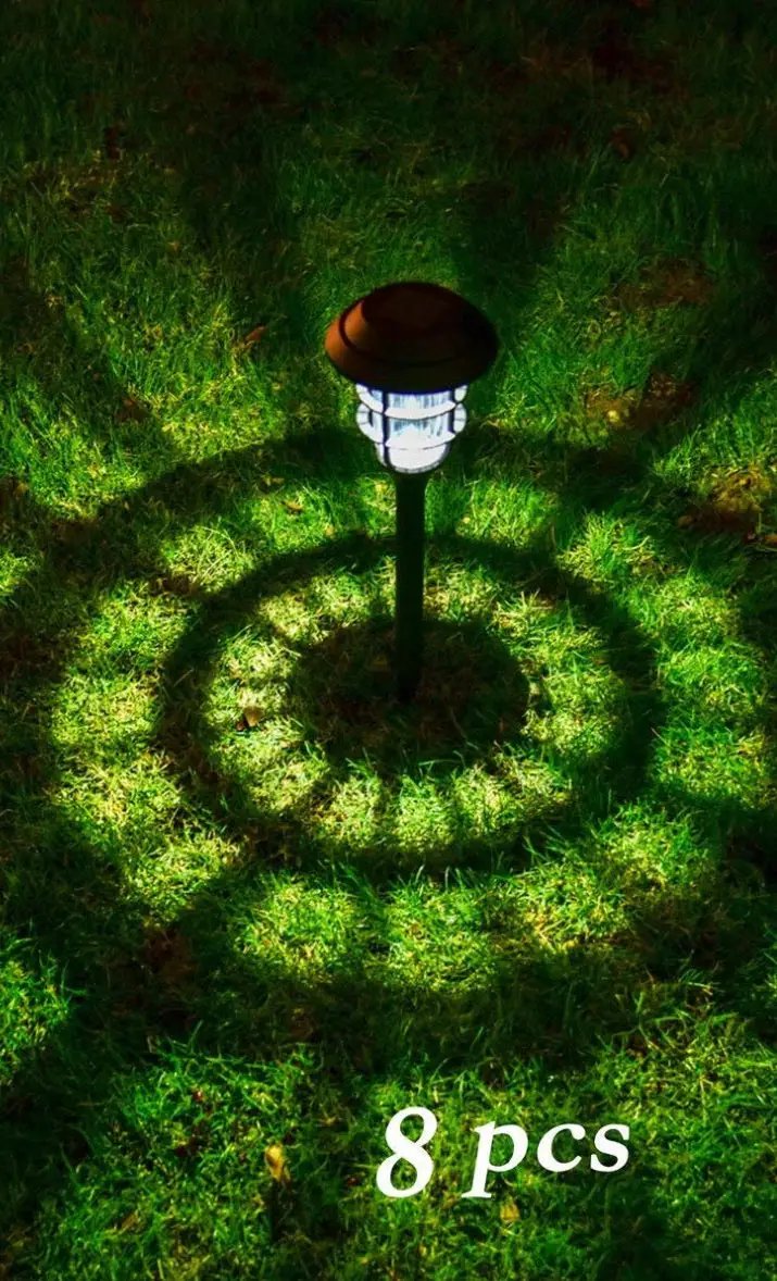 Energizer Grill Solar LED Pathway Lights - Oil-rubbed Bronze 4 Pack by Outdoor Solar Outlet