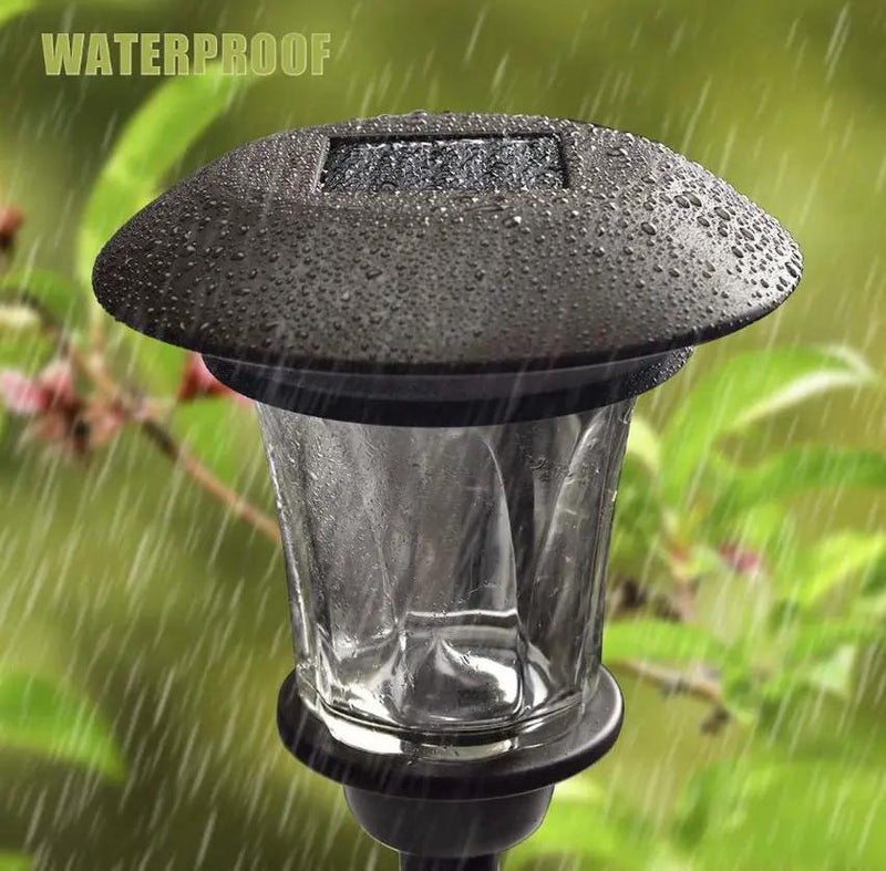 SmartYard Solar LED Large Outdoor Pathway Lights - 8 Pack- Oil Rubbed Bronze by Outdoor Solar Outlet