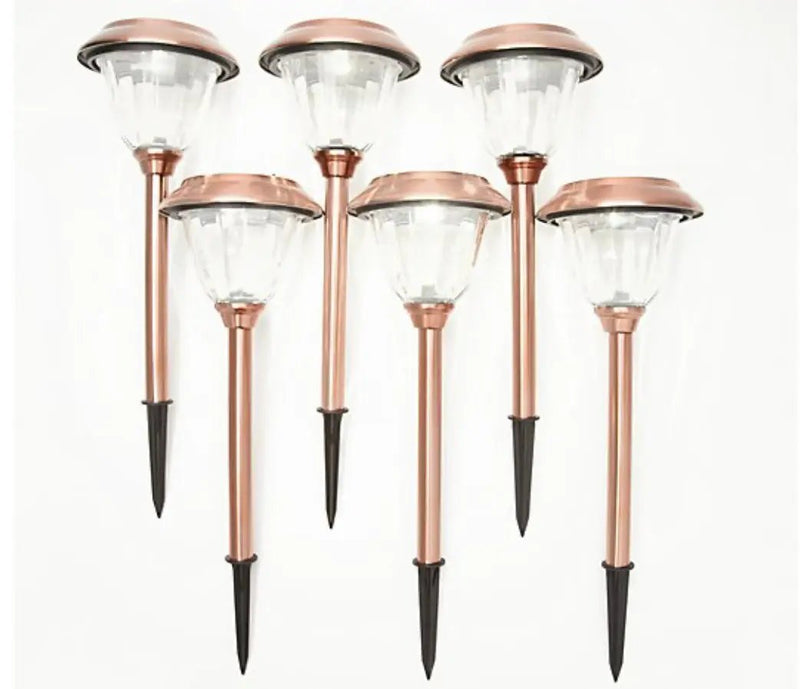 Energizer LED Solar Pathway Lights New Model , 8-pack Powered By Energizer by Outdoor Solar Outlet