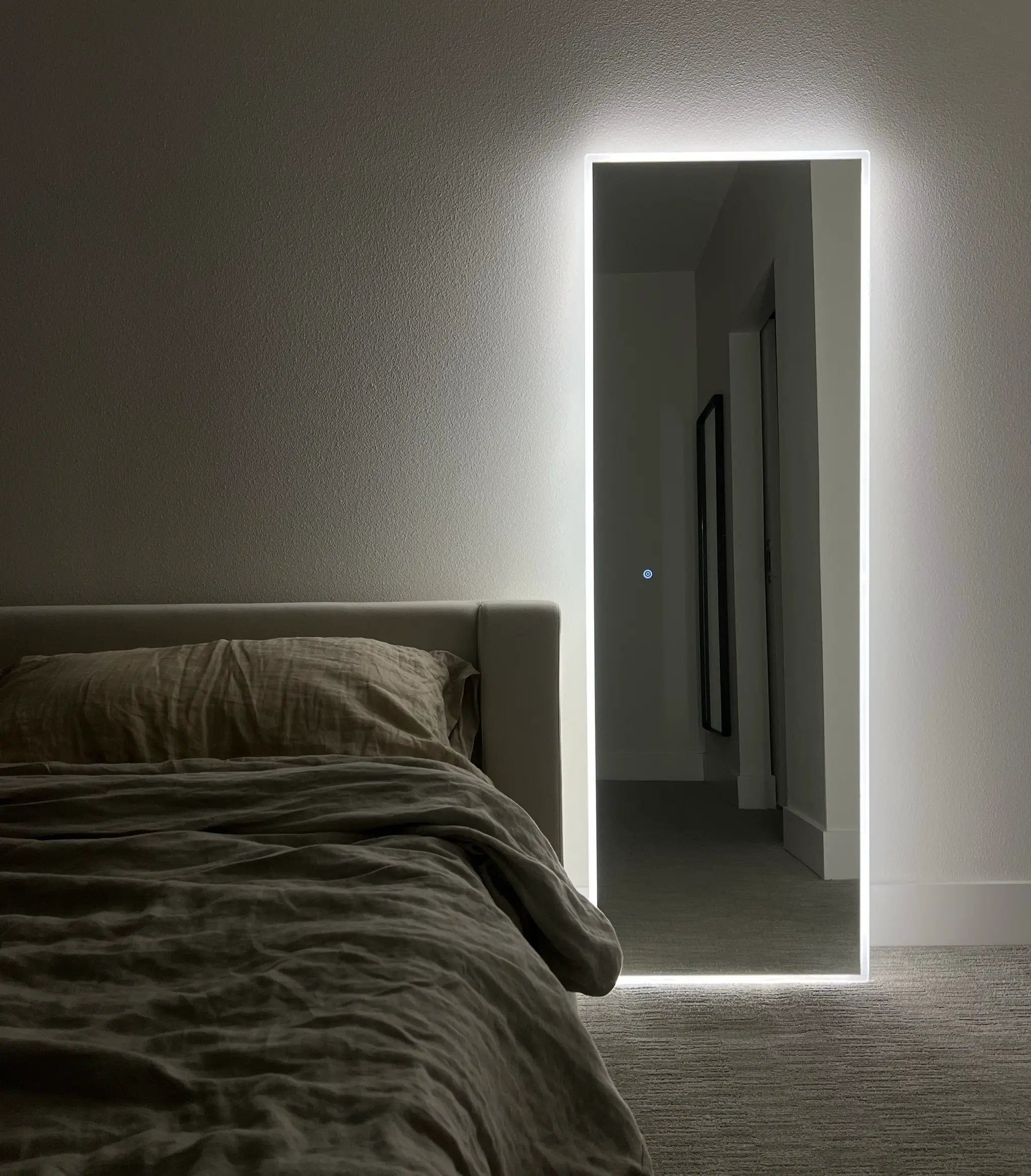 Zeek 65x22 LED Lighted Full Length Wall Mirror For Bedroom MA2265 by ZEEK