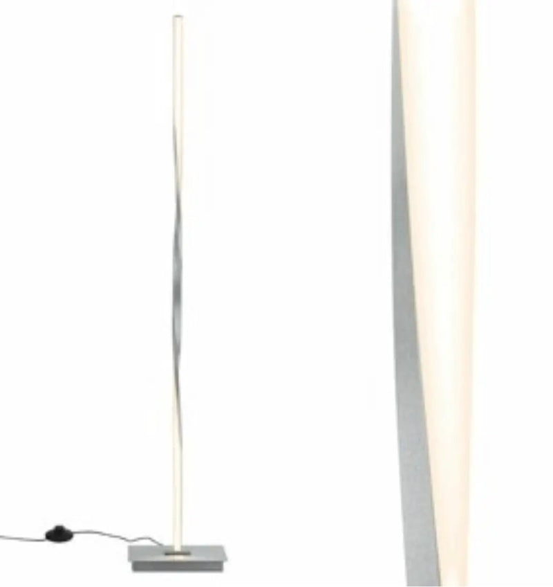 Modern LED Floor Lamp for Living Room Bright Lighting - 48" Tall Light-Dimmable by Outdoor Solar Outlet