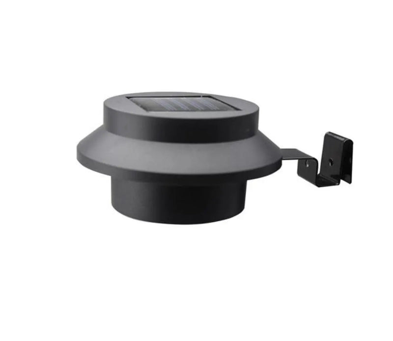 Living Accents Black Solar Powered LED Post Cap Fence Light 4 Pack by Outdoor Solar Outlet