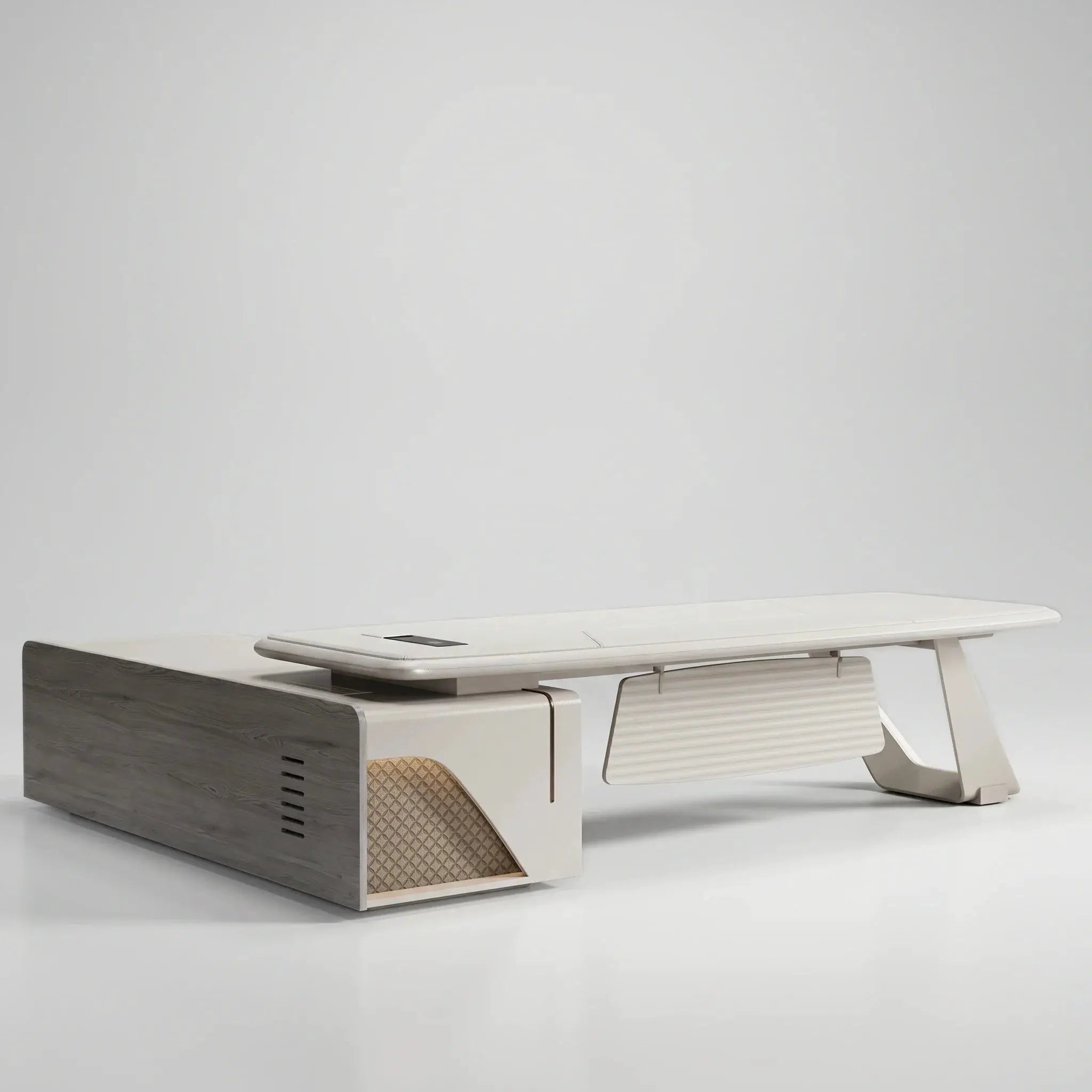Heyer · Modern L-Shaped Executive Desk by Arc Grove