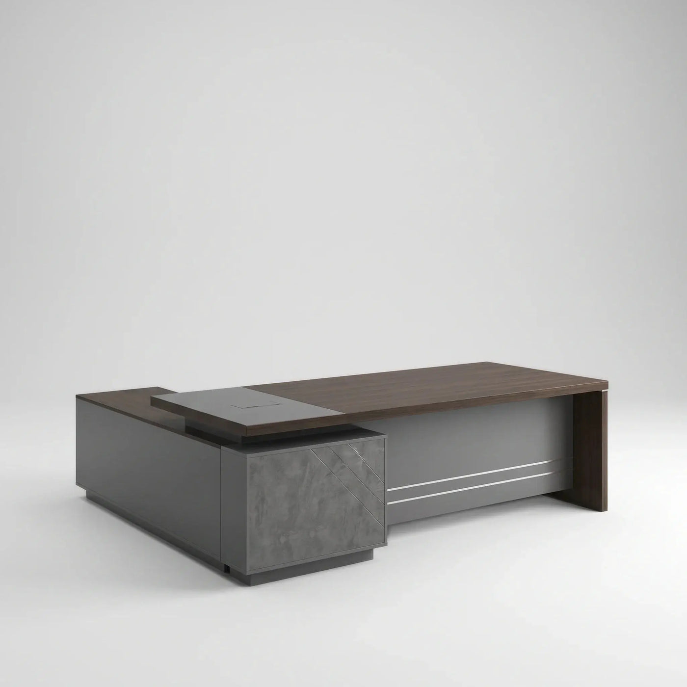 Anton · 8′ Executive L-Shaped Desk by Arc Grove