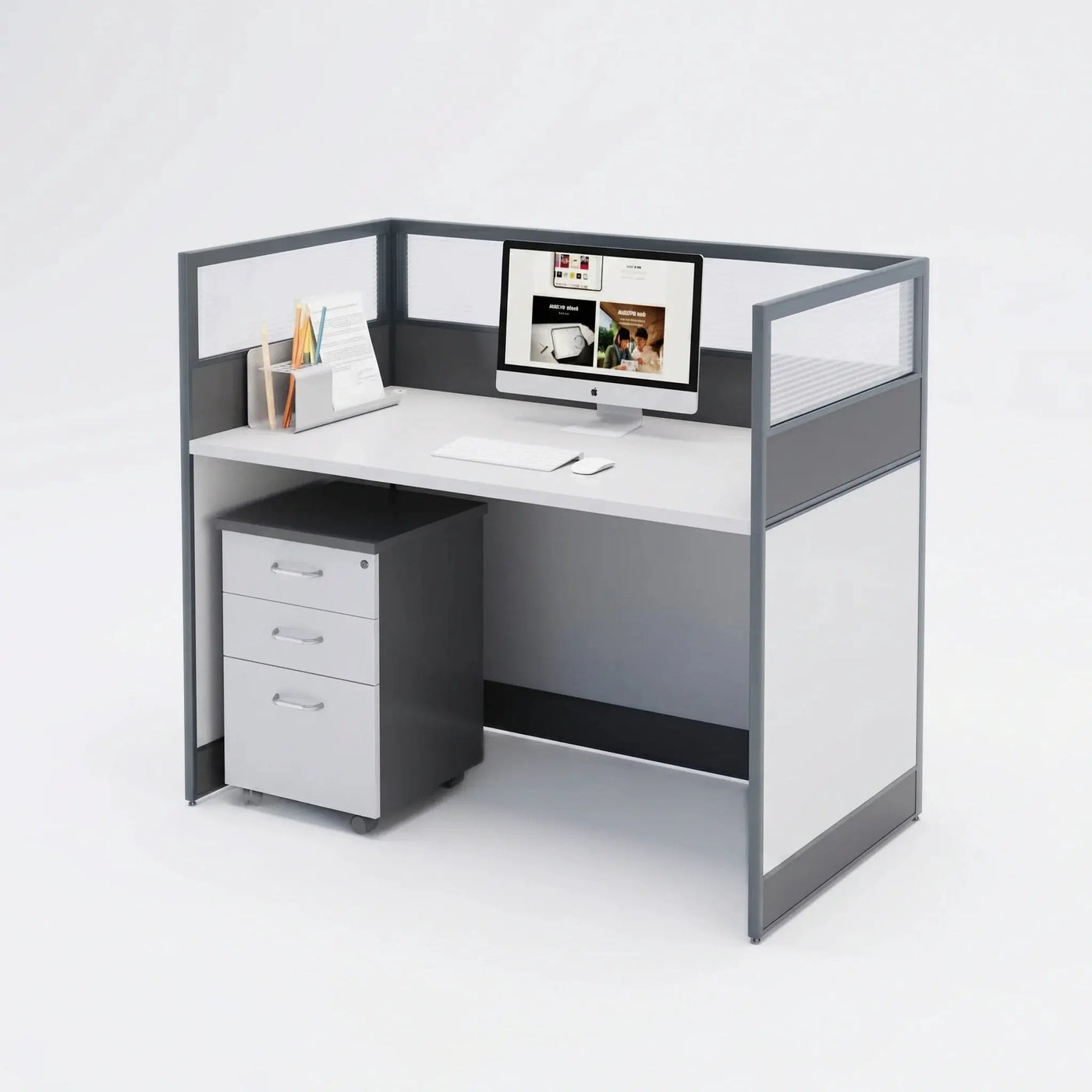 Lintra · Straight Workstation Cubicle by Arc Grove
