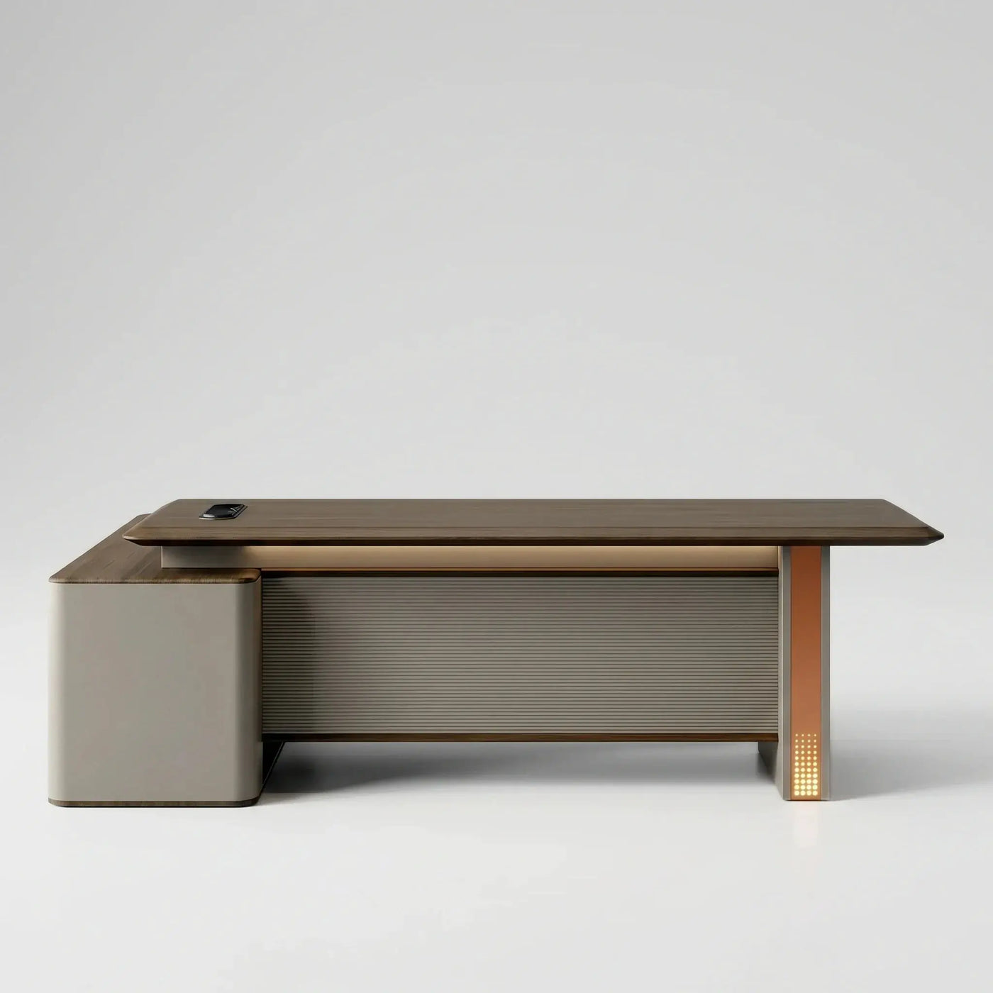 Oxley · Modern L-Shaped Executive Desk by Arc Grove