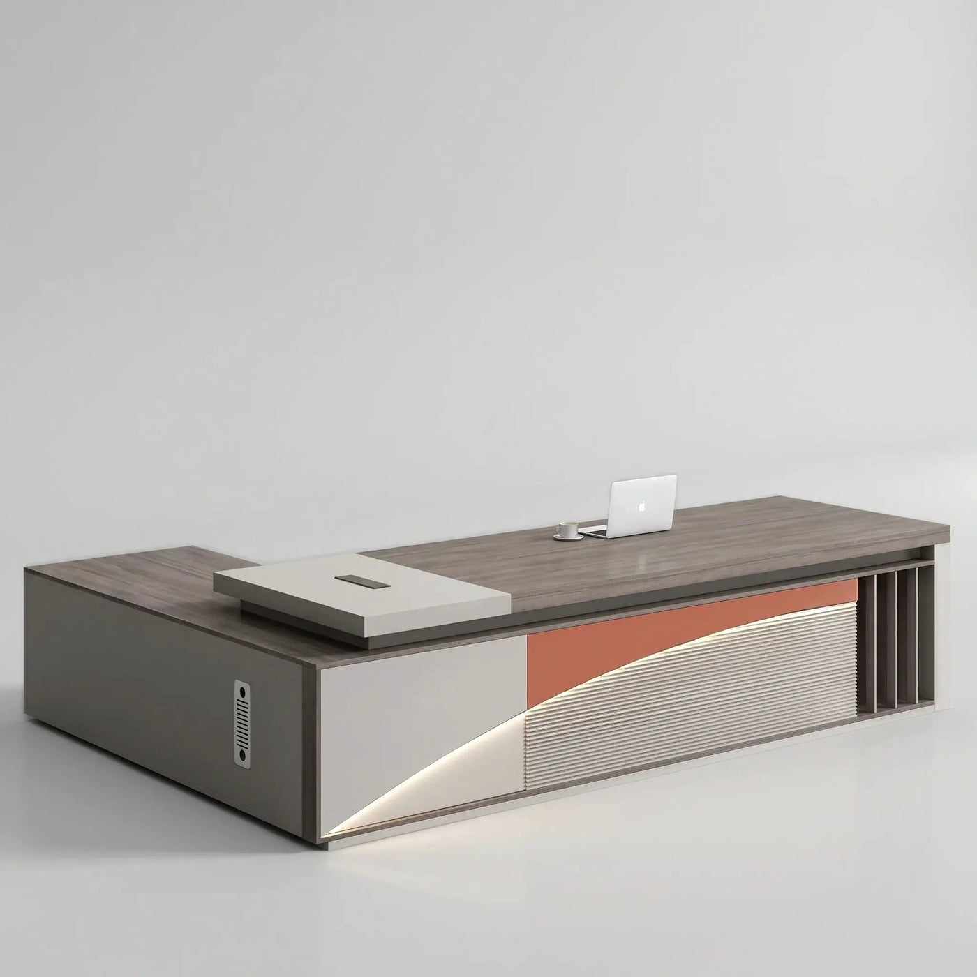 Lachlan · Modern L-Shaped Executive Desk by Arc Grove