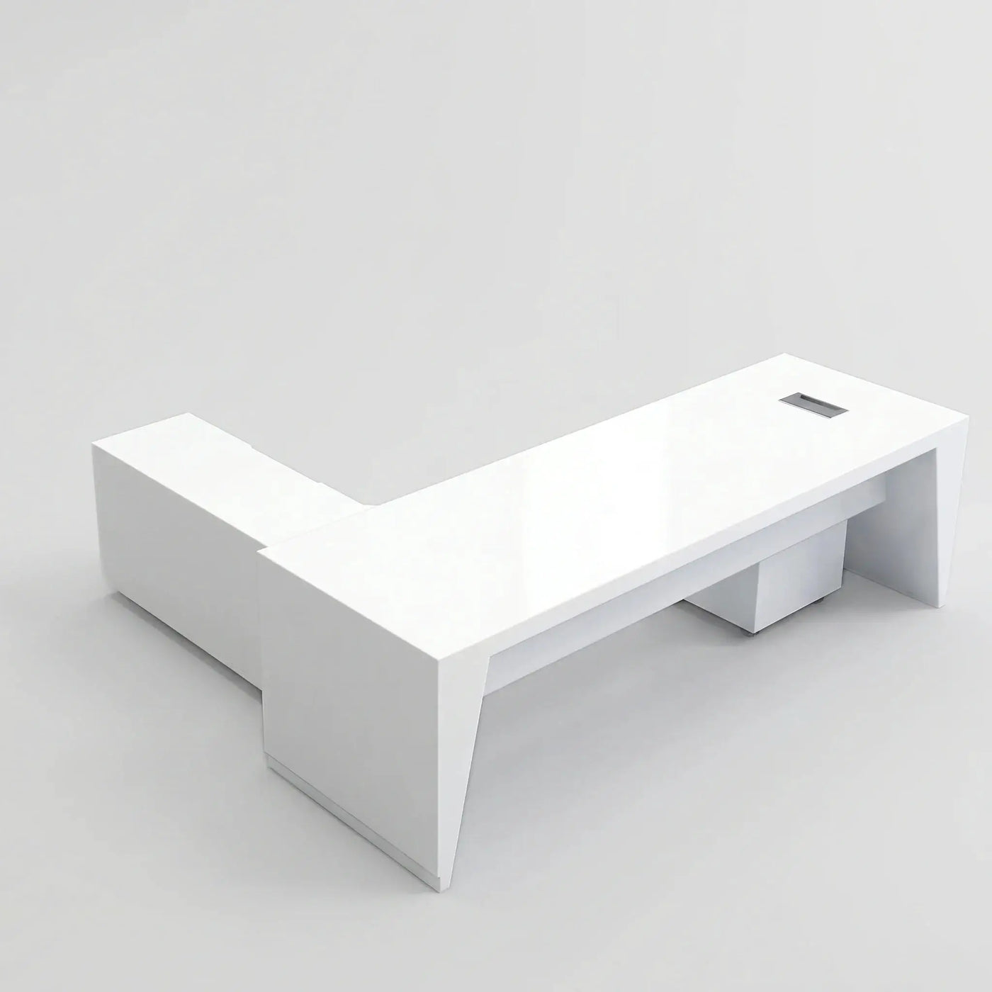 Newton · Executive Desk w/ Mobile Storage by Arc Grove