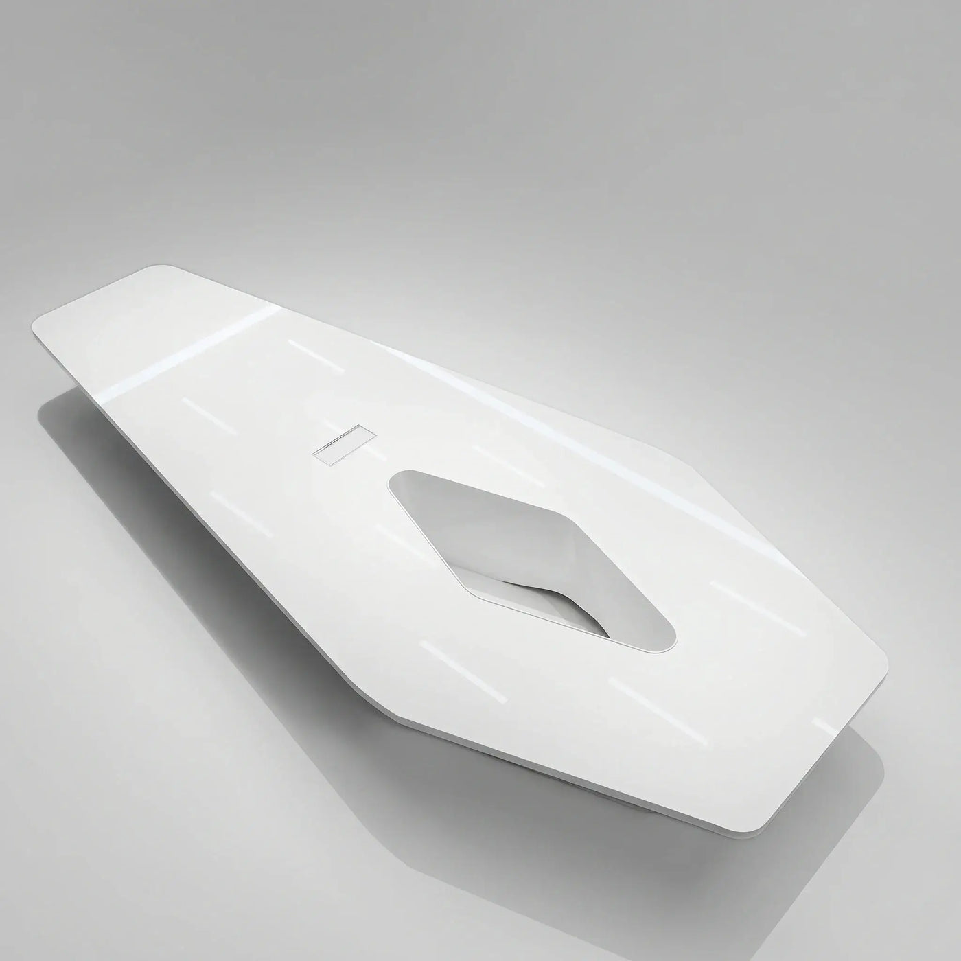 Vertix · Conference Room Table, Tapered Hexagon by Arc Grove