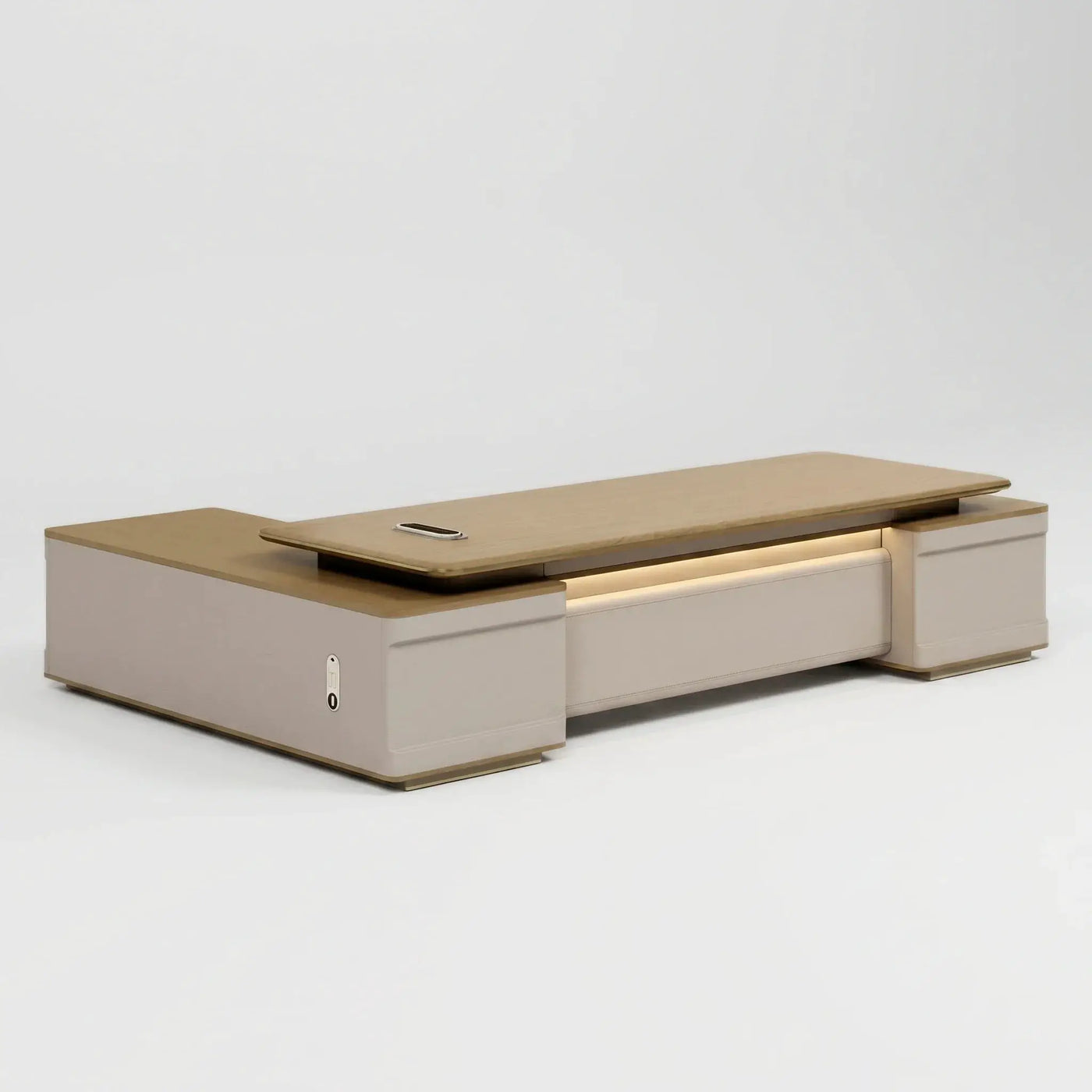Halsey · Modern L-Shaped Executive Desk by Arc Grove