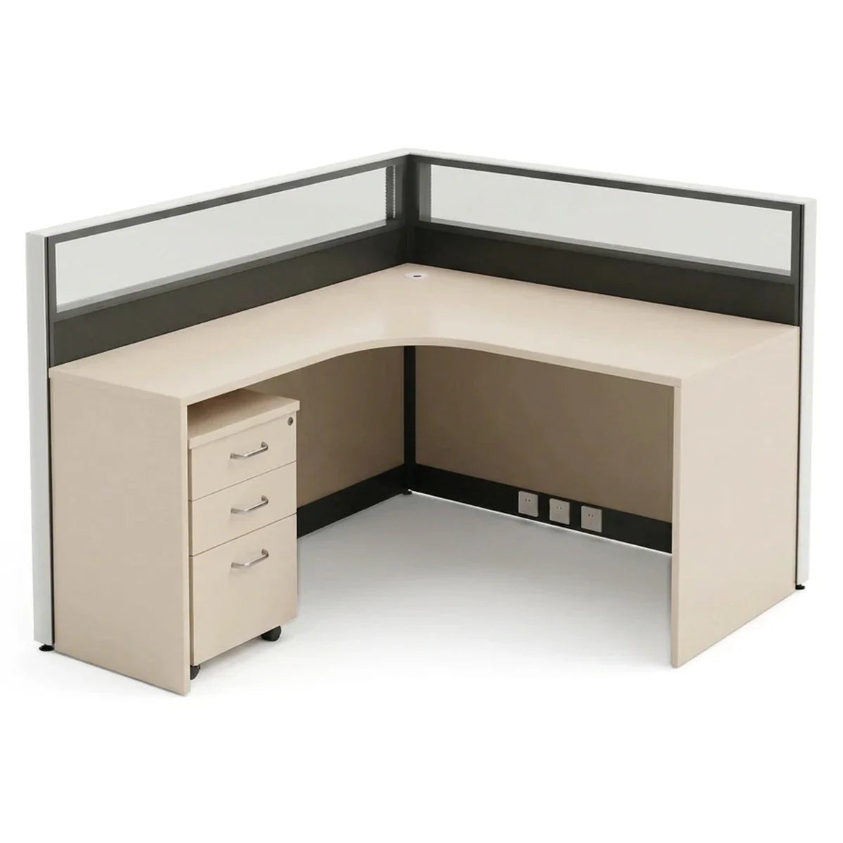 Valtra · L-Shaped Cubicle Workstation