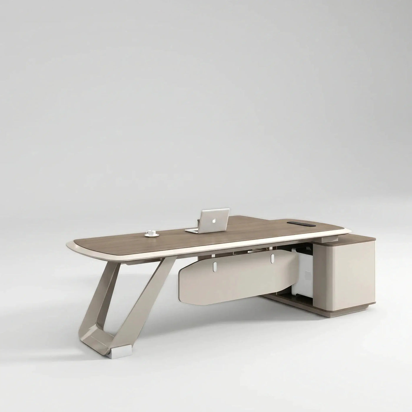 Tiller · Modern Executive L-Shaped Desk by Arc Grove