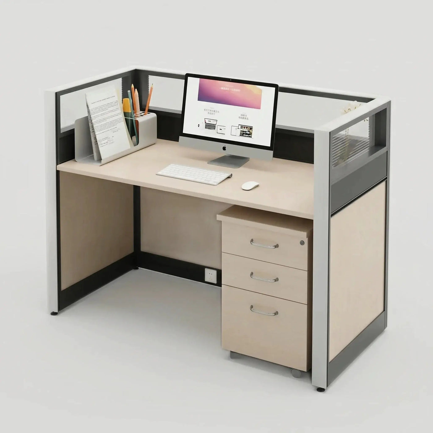 Covar · Straight Workstation Cubicle by Arc Grove