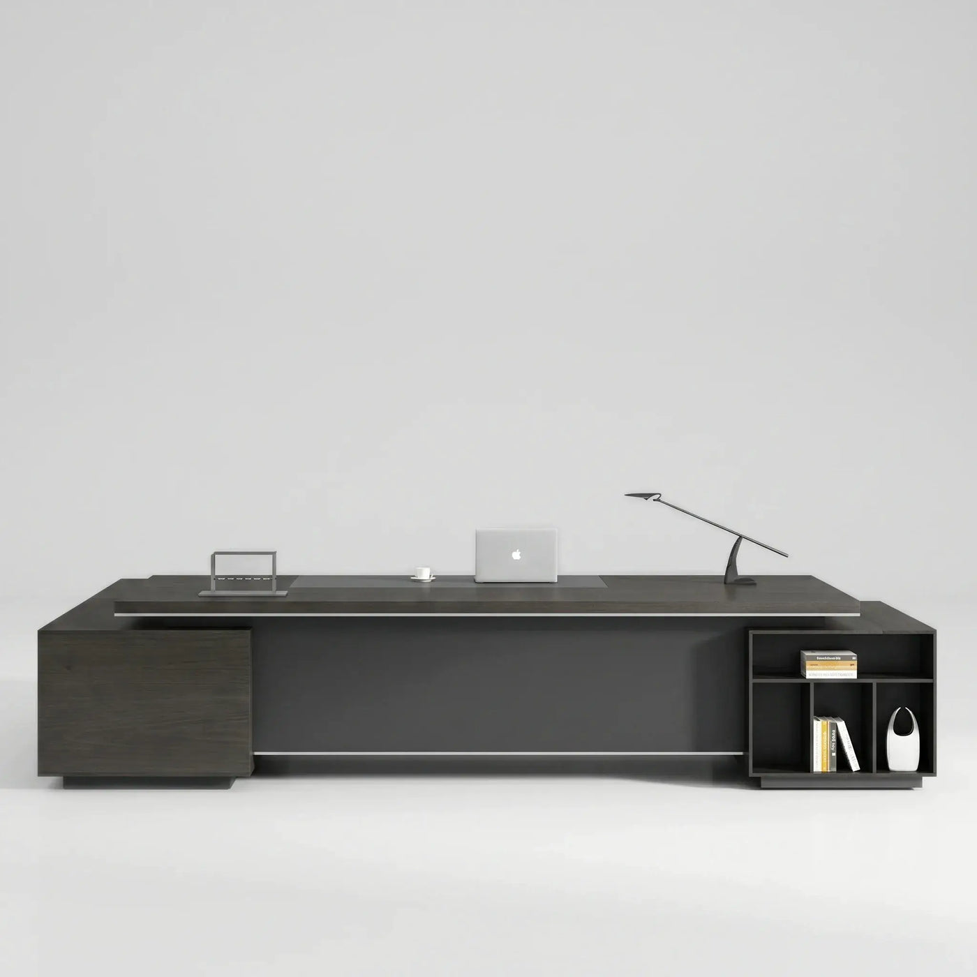 Byram · Modern L-Shaped Executive Desk by Arc Grove