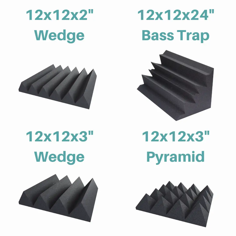 Home Theater Acoustic Foam Bundles by EXOcontralto by SoundAssured
